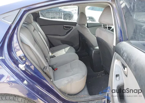 2011 Hyundai Elantra Gls z USA, uszkodzony, nr VIN 5NPDH4AE0BH028334